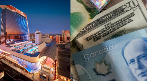 Canadians hit Vegas in droves to take advantage of Canadian money at par deal